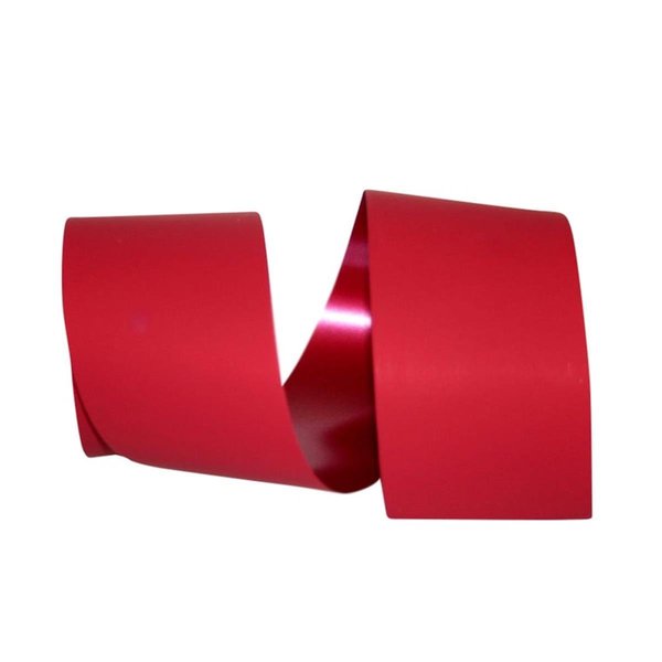 Reliant Ribbon Reliant Ribbon 16044-065-60W 3 in. 50 m RD Paper Coated Polypropylene Matte Ribbon; Red 16044-065-60W